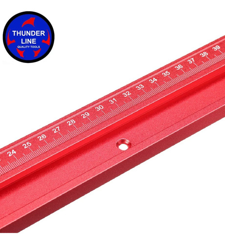 Thunderline - T-track Em Alumínio - Trilho T - 600 Mm