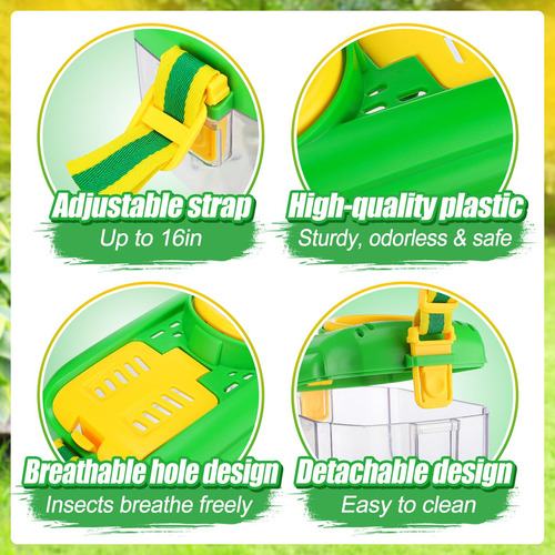 Juego De 2 Atrapadores De Insectos Para Niños, Kit De