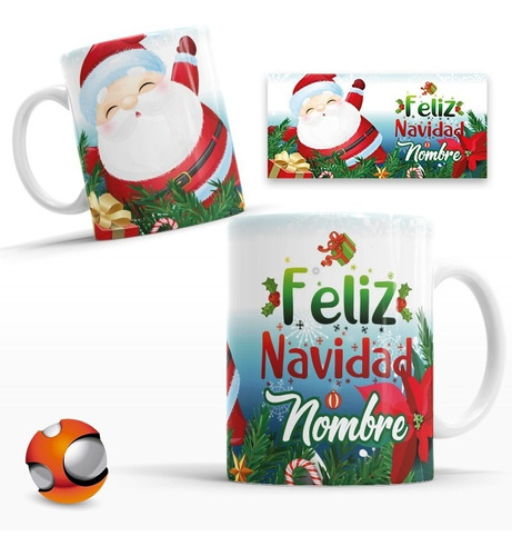 12 Tazas Personalizadas Regalo Navideño Envío Full