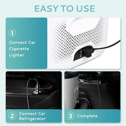 Cable De Alimentación De 12 V Cc Refrigerador Del Coche 2024