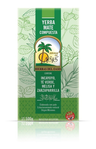 Imagen 5 de 5 de Yerba Mate X 4 - Orgánica, Con Arándano, Tostada Y Compuesta