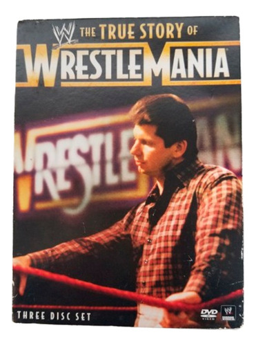 Dvd Wwe The True Story Of Wrestlemania Original En Fisico