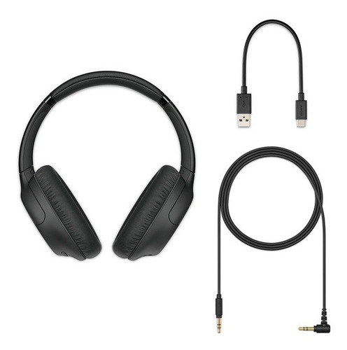 Headphone Com Noise Cancelling Sony Sem Fio Wh-ch710 Preto