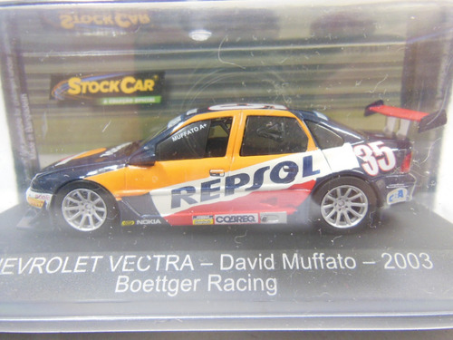 Miniatura Stockcar 2003 Chevrolet Vectra #35 Repsol Muffato
