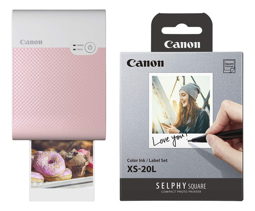 Impresora Smartphone Canon Selphy Qx10 + Papel Xs-20l