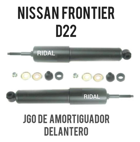Par Juego Amortiguador Delantero Nissan Frontier D22 
