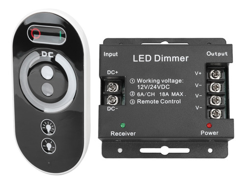 Control Remoto Led Dimmer Controlador De Luz Táctil Rf Inalá
