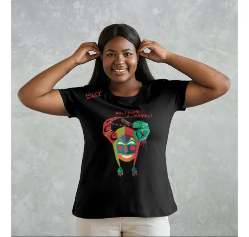 Remera Muy Humano Mujer Soltame Carnaval