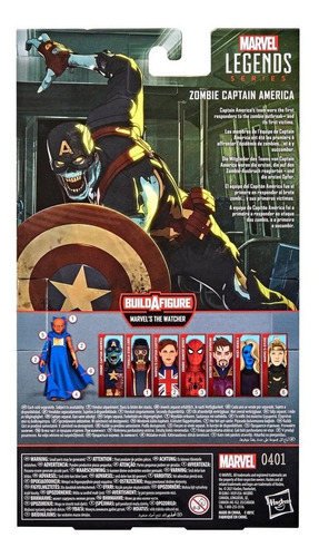 Marvel Legends What If...? Zombie Captain America