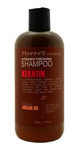Shampoo Pierre's Apothecary Keratina 473 Ml Restaura Hidrata