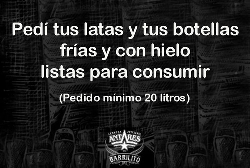 Imagen 3 de 6 de Barrilito Cerveza Antares Zona Oeste - Sur - Norte - Caba