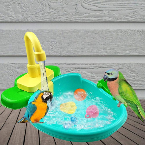 W Regadera Para Loros, Bañera Automática, Grifo Para