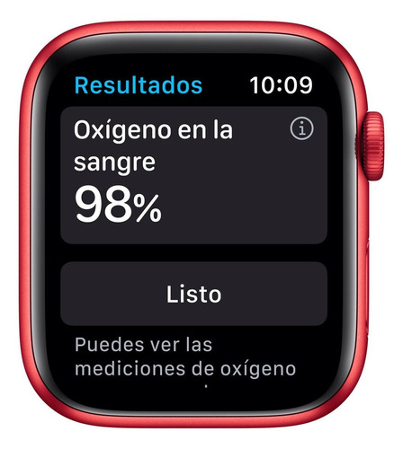 Imagen 3 de 8 de Apple Watch Series 6 (GPS+Cellular) - Caja de aluminio (PRODUCT)RED de 44 mm - Correa deportiva (PRODUCT)RED