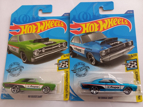 Pack 68 Dodge Dart - Hot Wheels