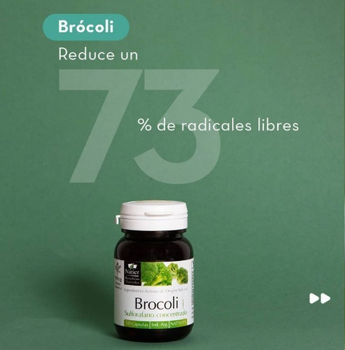 Brócoli Concentrado Sistema Inmunológico Natier 50 Cápsulas