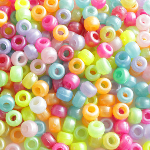 Kits De Cuentas De Bricolaje De Colores Mixtos, 1000 Piezas