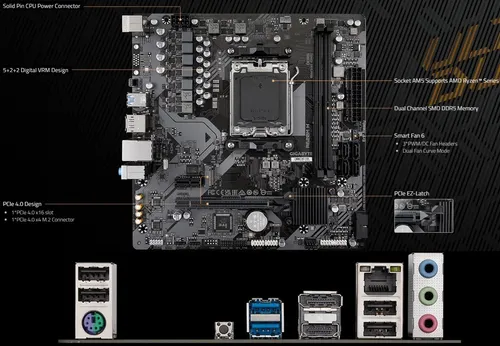 Combo Board A620m Procesador Amd Ryzen 7 9700x Pc
