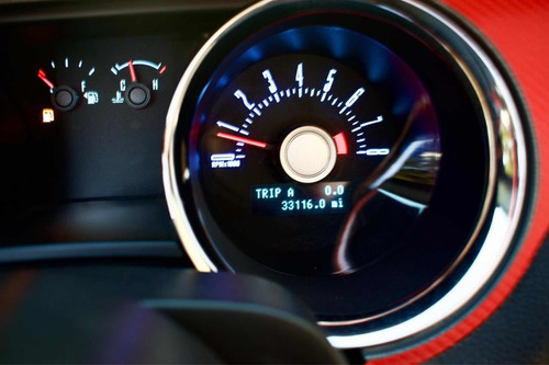Imagen 15 de 15 de Ford Mustang 2012 Convertible Tela Sport Beige 6 Cil