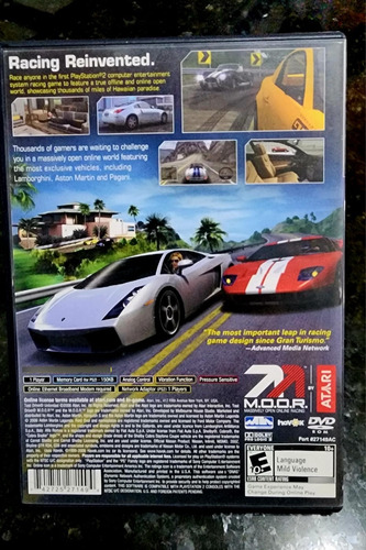 Jogo Test Drive Unlimited Original Ps2 (Usado)