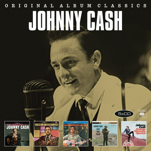 Johnny Cash Original Album Classics 5cd Nuevo Eu 