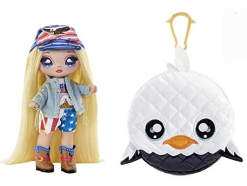 Na Na Na Surprise Glam Serie 2 Muñeca Erika Featherton.