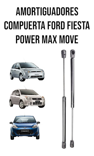 Gatos Compuerta Maleta Ford Fiesta Power Move Max