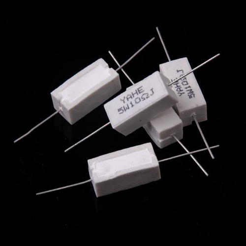 10pcs 5w Vatios 10 Ohmios Resistencias Cerámicas De
