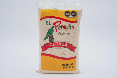 Harina De Cebada El Periquito Para Prepara Agua 25pzas-1kg