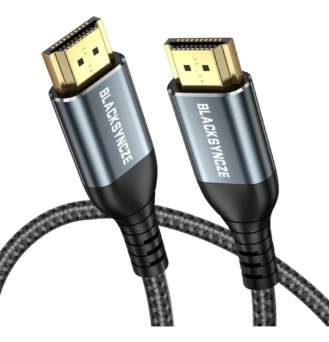 Cable Hdmi 4k 3.3ft, Blacksyncze Ultra Alta Velocidad 18gbp