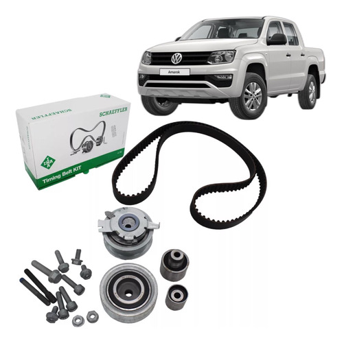 Kit Correia Dentada E Tensor Vw Amarok 2.0 Tdi 2011 Acima