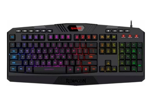 Teclado Gaming Redragon Iluminado K503 Harpe Pro Original