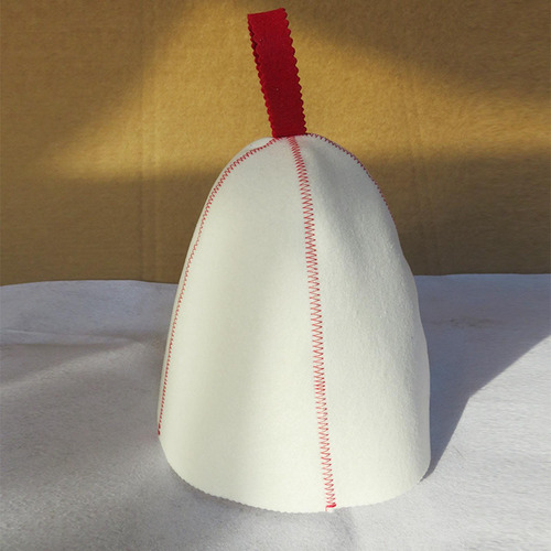 Sombrero De Sauna Accesorios Rojo 23cmx35cm Rojo 23cmx35cm
