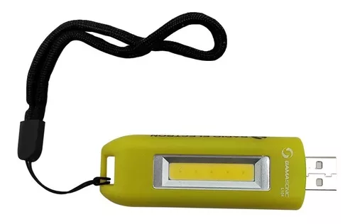 Mini Linterna Led Recargable Portatil Con Usb 3 Modos De Luz
