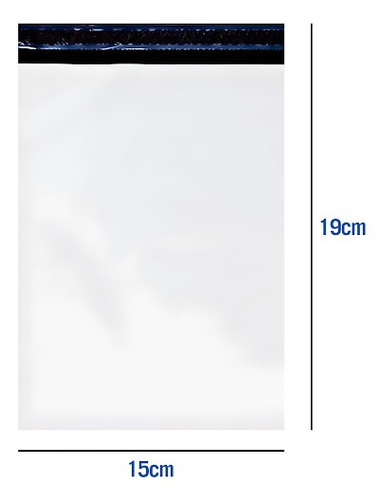 Envelope De Segurança Para Envios 15x19 Cm 250 Unidades