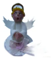 Comprar Souvenirs Angelitos En Porcelana Fria  Nacimiento,bautismo