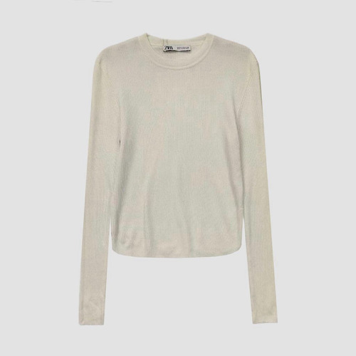 Playera Zara Blanca 