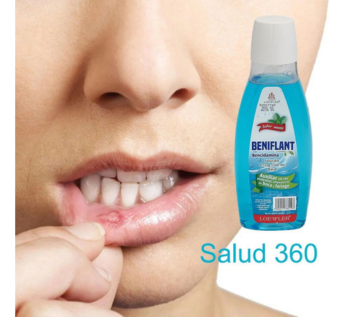 Bencidamina Beniflant Enjuague Bucal 360ml Loeffler 2 Piezas