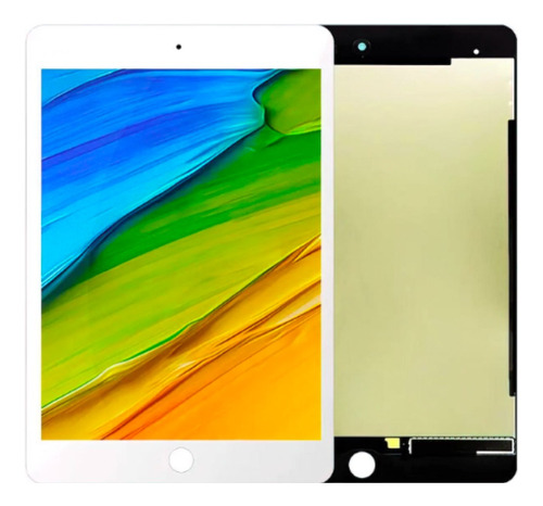 Pantalla Display Compatible Con iPad Mini 5 A2133 A2124/26 Color Blanco