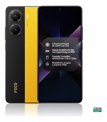 Celular Poco X7 Pro 5g 256 Gb Rom 12 Gb Ram Amarelo | Frete grátis