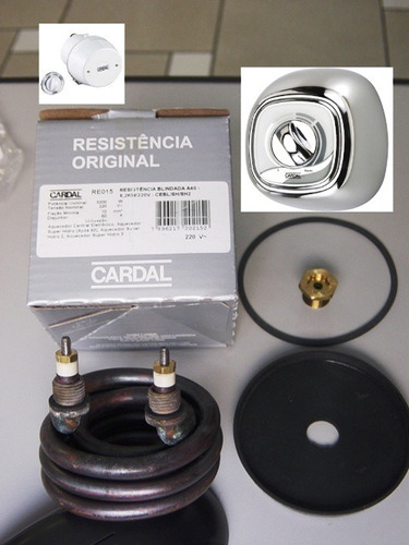 Kit Resistencia Blindada Aquecedor Cardal Re015 8200w