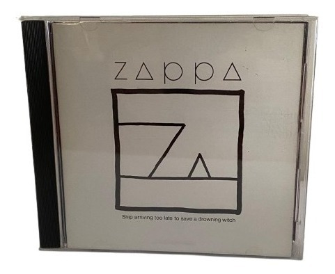 Zappa Ship Arriving Too Late To Save A Drowning.... Cd Usado