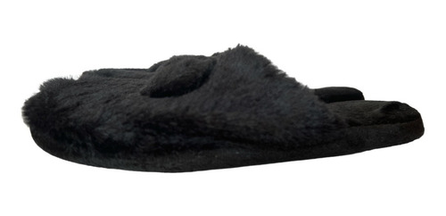 Pantuflas Dama Afelpadas Lisa Pompón