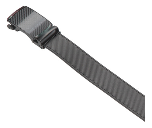 Hombres Pu Cuero Reversible Cinturón Sarga Hebilla