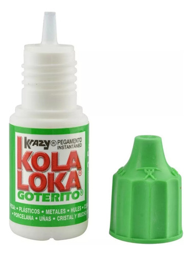 Pegamento Kola Loka Goterito 3.5 Gramos Caja Con 10 Piezas Transparente