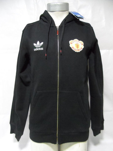 Polerón Manchester United adidas Originals Nuevo C/gorro