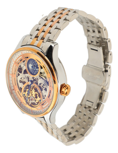 Reloj Mecánico Automático De Lujo Tourbillon Skeleton Para H