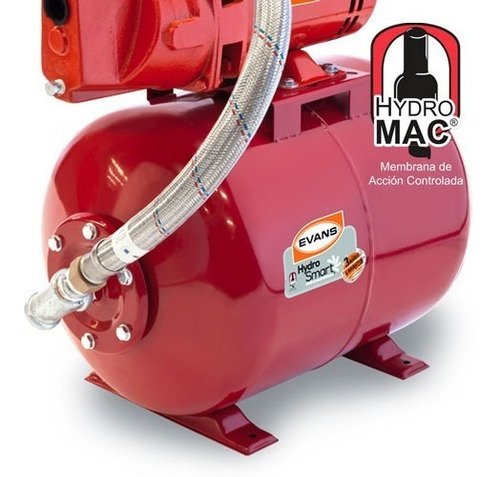 Equipo Hidroneumatico 1/2hp 50l, Eaj050-050he Evans