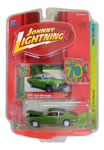 71 Ford Maverick Miniatura Johnny Lightning Raro 1magnus