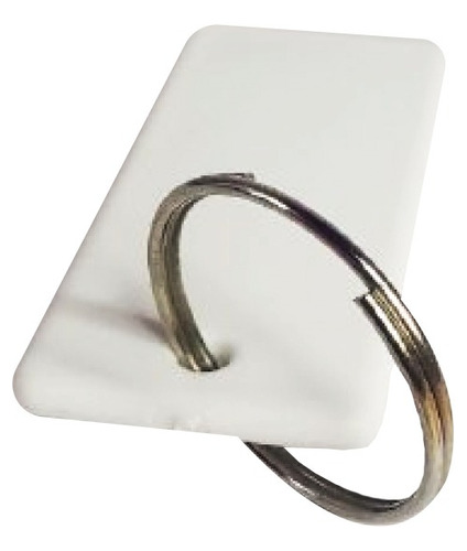 Llavero Rectangular Sublimable Polimero 7x3cm X100 Unidades
