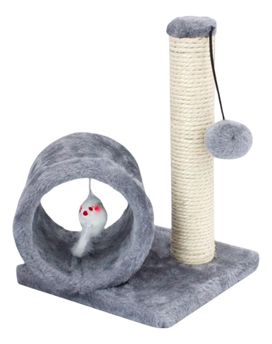 L Poste Para Rascar Gris Poste Rascador Para Gatos Gris Gris